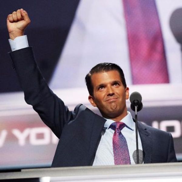 Donald Trump Jr. Slams Transgender Athletes at Rally Before D.C. Riots