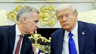 Trump Mocks Trans People in Oval Office Meeting with Canadian Prime Minister Mark Carney, Whose Child Is Nonbinary